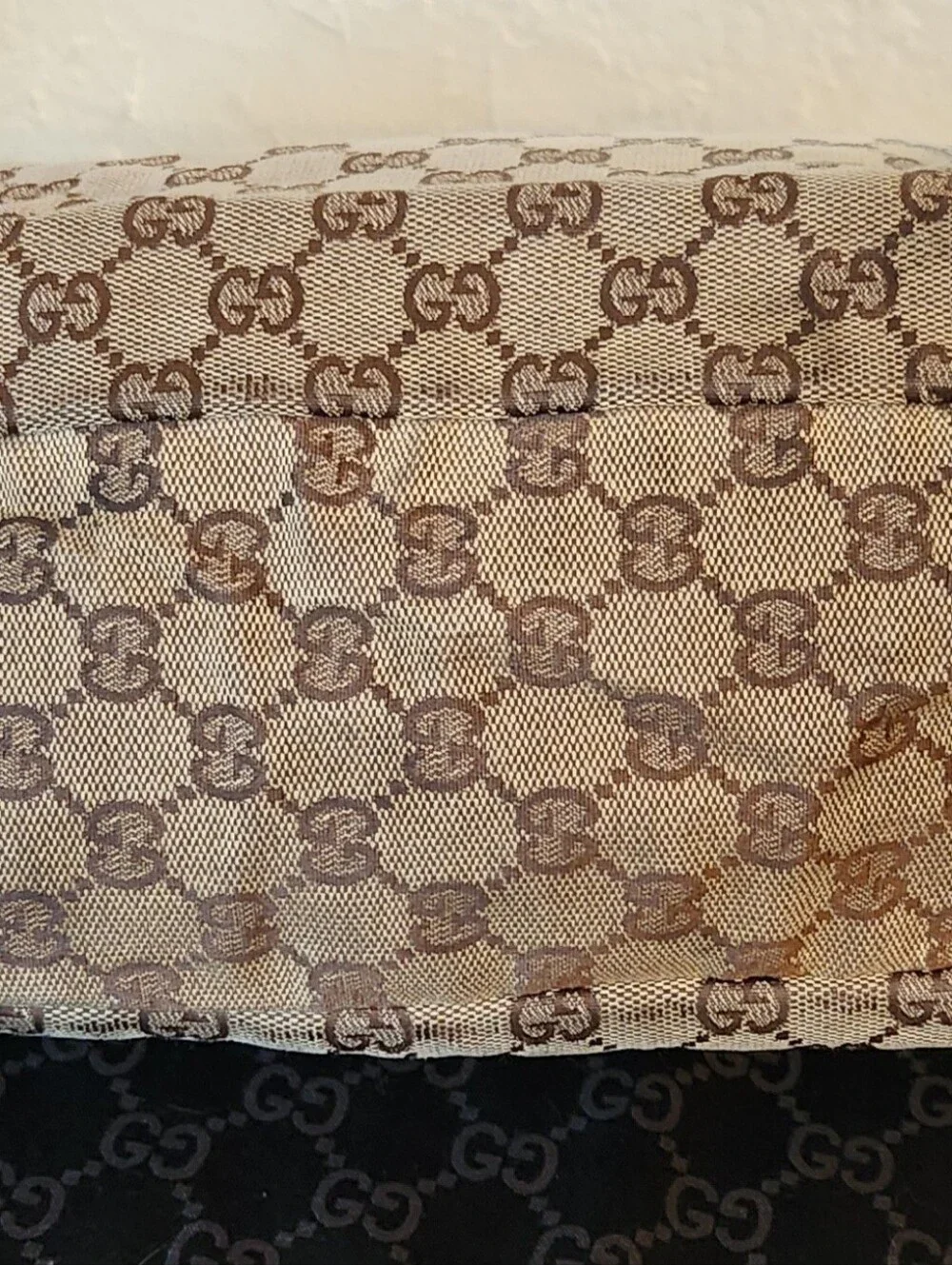 Gucci Horsebit Medium Canvas Hobo